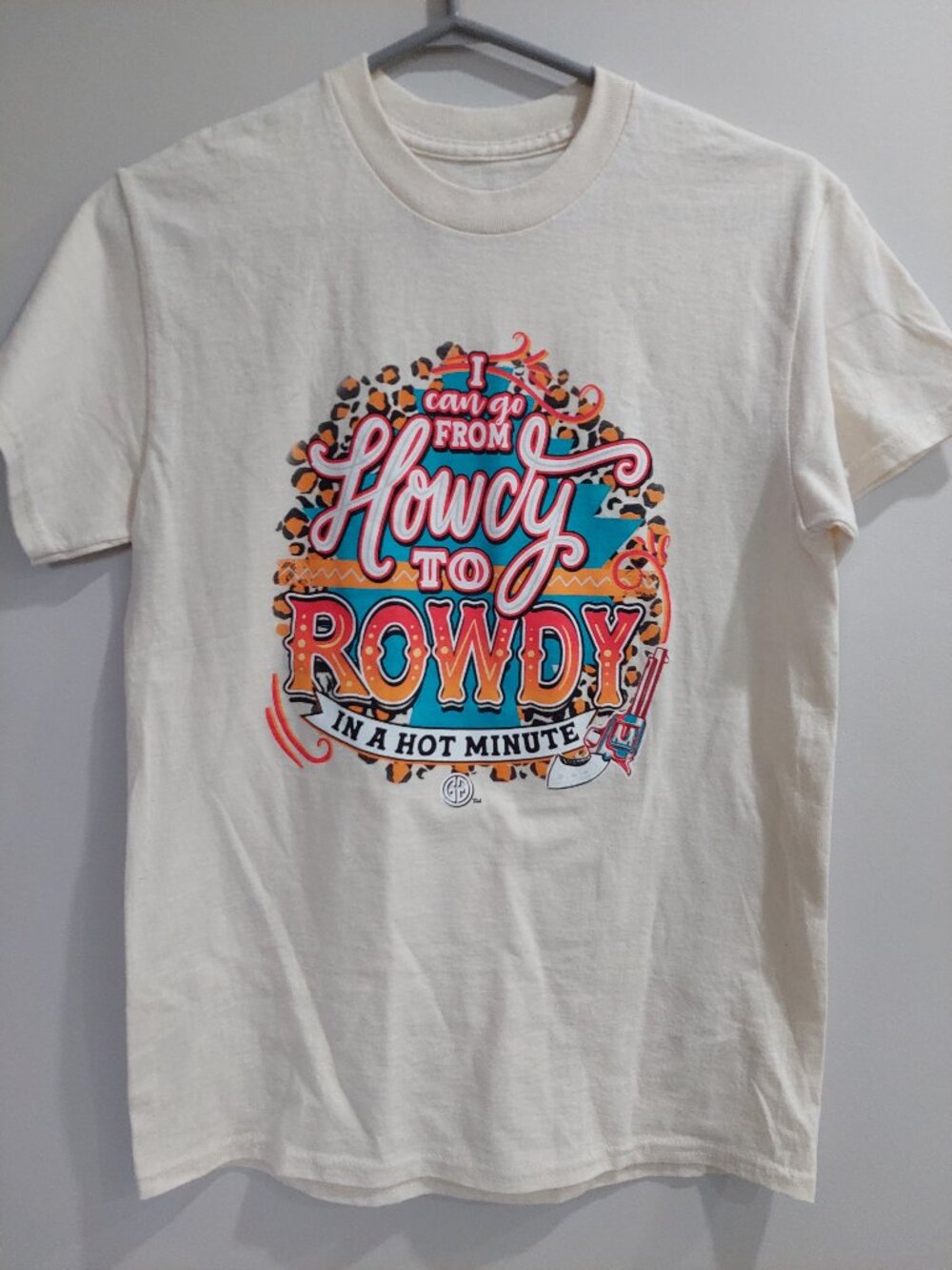 Howdy Rowdy SS-Natural Women's Small Western Cowgirl